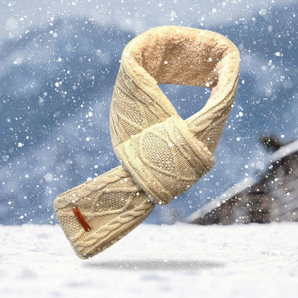 karymi USB Electric Warm Scarf Knitted Electric Heat Scarf Electric Heat Preservation 3-gear Temperature Regulating Electric Heat Scarf Clearance