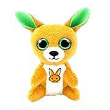 TY Teenie Beanie Boos - KIPPER the Kangaroo (Glittery Eyes) 3" Plush (NO TY HANG TAG)