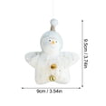thumbnail image 4 of Gibobby Adornos navideños Felpa Muñeco de dibujos animados de Navidad Diy Los colgantes son adecuados para todo tipo de escenas(D), 4 of 4
