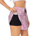thumbnail image 3 of Lsque Butterfly 1 Printed Women's Running Shorts with Liner Pockets,Elastic Quick Dry Workout Athletic Gym Yoga Shorts,Womens High Waist Shorts-Small, 3 of 9