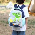 thumbnail image 4 of ibiyuan School Backpacks Durable Lightweight Travel School Bag for Ages 3rd 4th 5th 6th, Daycare, Park, Travel, Outings, Playground, 4 of 8