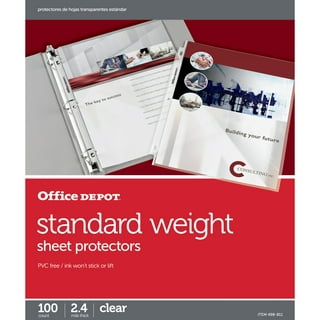 Sheet Protectors in Binders & Accessories 