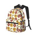 thumbnail image 2 of Vsdgher Sunflowers And Skull Print Unisex Large Capacity Bookbag Schoolbag Casual Daypack for High School/College/Teens/Travel/Work, 2 of 8