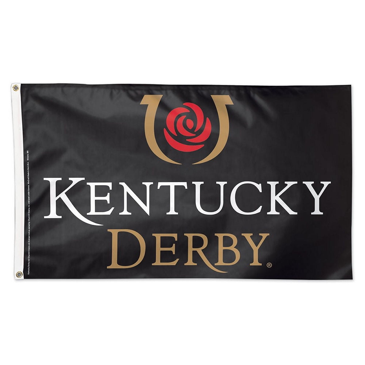 Kentucky Derby Logo Flag