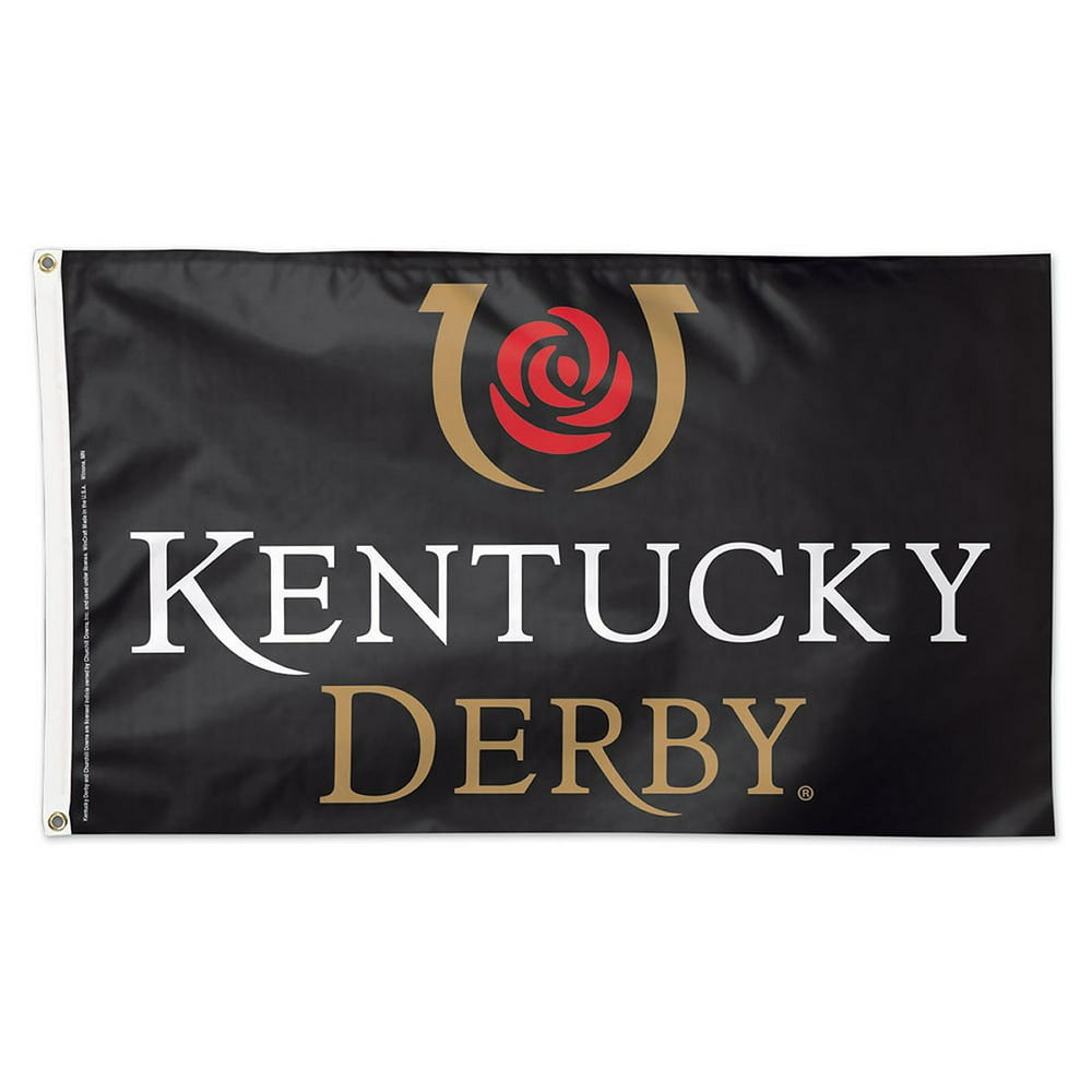 Kentucky Derby Logo Flag