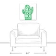 thumbnail image 3 of Creative Products Wander Often Cactus 20x20 Canvas Wall Art, 3 of 5