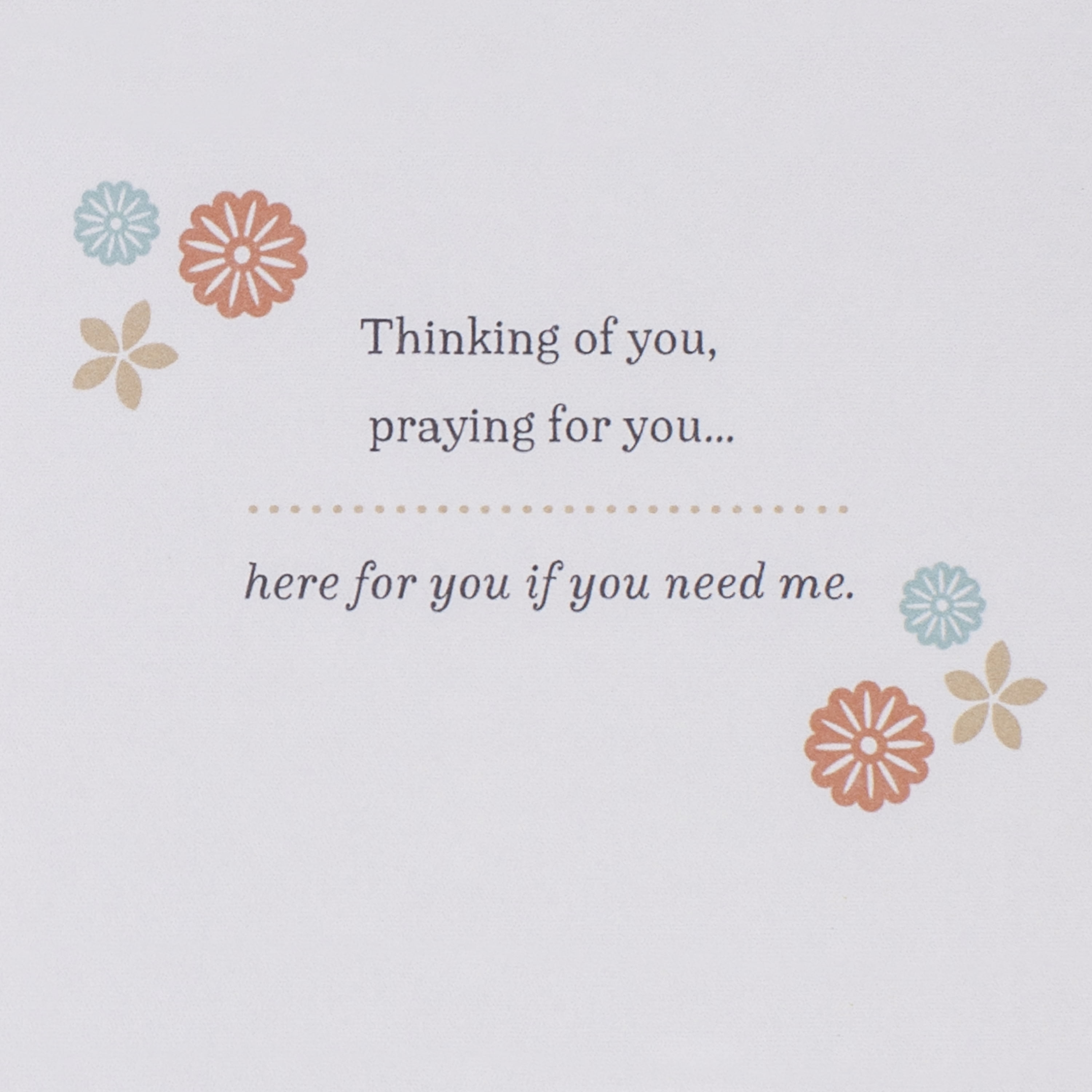 Hallmark Mahogany Religious Thinking of You Card (God Works for the Good)