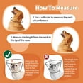 thumbnail image 3 of Kuoser Dog Cone Collar after Surgery, Soft Adjustable Recovery Cone Collar for Dogs, S, 3 of 7