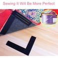 thumbnail image 2 of 15 Sets Removable Rug Gripper - 1 x 4 Inch Velcro Strips with Adhesive, Double Sided Hook and Loop Tape, Removable Rug Tape, Reusable Velcro Gripper for Carpet by, 2 of 7