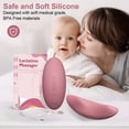 thumbnail image 4 of INSMART Lactation Massager, 10 Vibration Modes & 3 Heating Levels, Longer-Lasting & 100s Rapid Warming Breast Massager, Engorgement Relief & Improved Milk Flow, 4 of 8