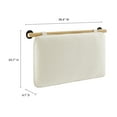 thumbnail image 4 of Headboard, Twin, Natural Brown, Fabric, Hotel Bedroom, Modern Contemporary, HB38218, 4 of 8