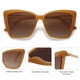 thumbnail image 4 of Gafas de Sol SOJOS SJ2206 Polaroid de Moda para Mujer en Naranja Lechoso, 4 of 5