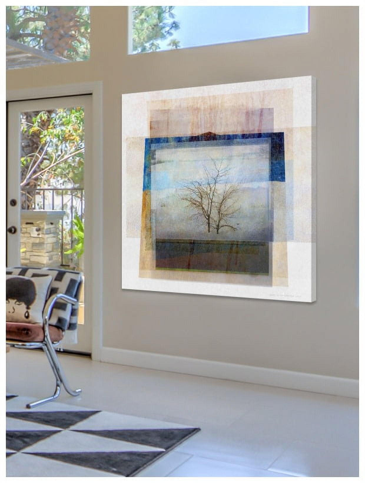 Marmont Hill - "Lone Tree Montage" by Chris Vest Painting Print on Wrapped Canvas
