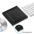 thumbnail image 5 of Naxoaeo External CD/DVD Drive for Laptop, DVD Player for Laptop, USB 3.0 Ultra-Slim Portable, CD Burner External Disk Drive Optical Compatible with Laptop Desktop Mac,Windows 11/10/8/7, 5 of 8