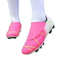 thumbnail image 3 of Boys Dress Shoes,Cleats Football Boys Girls Outdoor Training Unisex Sports Athletic,Girls Sneakers,Pink,6-7 Years, 3 of 9