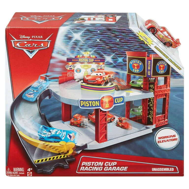 Cars piston cup racing garage deals