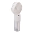 thumbnail image 2 of Ventilador de nebulización portátil de mano, ventilador de nebulización de agua recargable por USB con 4 velocidades de engranaje, color blanco, 2 of 5