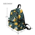 thumbnail image 3 of FORMRS Kids School Backpack with Front Zippered Pocket 12" Student Travel Daypack, Yellow Lemons, 3 of 6