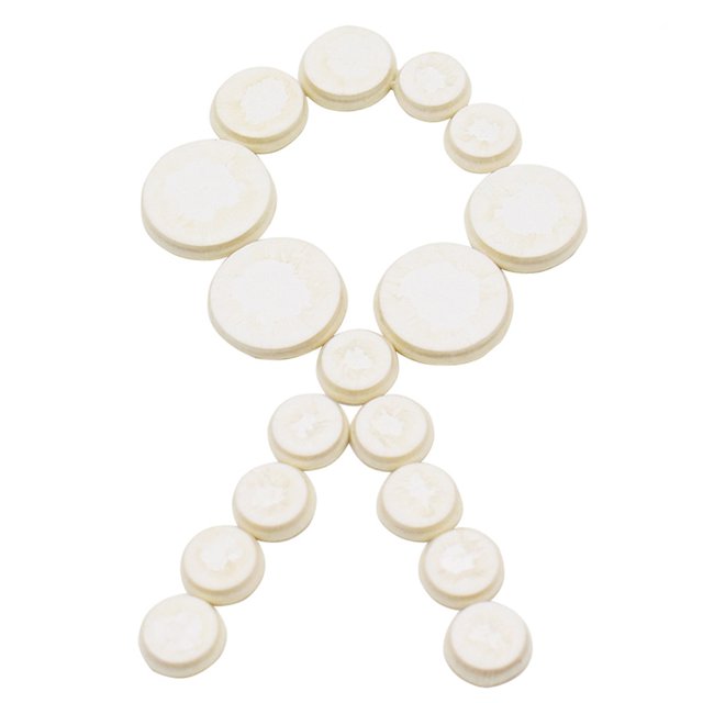 MasteelfCA 17 in 1 Replacement Felt Clarinet Woodwind Instrument Pads (White)