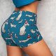 thumbnail image 4 of Fotbe Festive Dachshund Fun Shorts Sin Costuras – Shorts Deportivos de Cintura Alta para Mujer, Elásticos para Gimnasio, Yoga, Running o Ciclismo-X-Large, 4 of 8