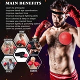 ILSZBKE Boxing Reflex Ball Set - Includes 4 Different Balls and 2 ...