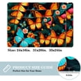 thumbnail image 2 of Butterfly Polyester Non-Slip Machine Washable Bath Rug Outdoor Carpet Bath Rugs, 2 of 6