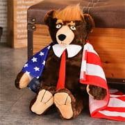 DEJUPE MAGA Doll, Donald Trump Bobblehead ,Make America Great Again Dolls ,Figurines World Leaders Collection Donald Trump Gift ,brown