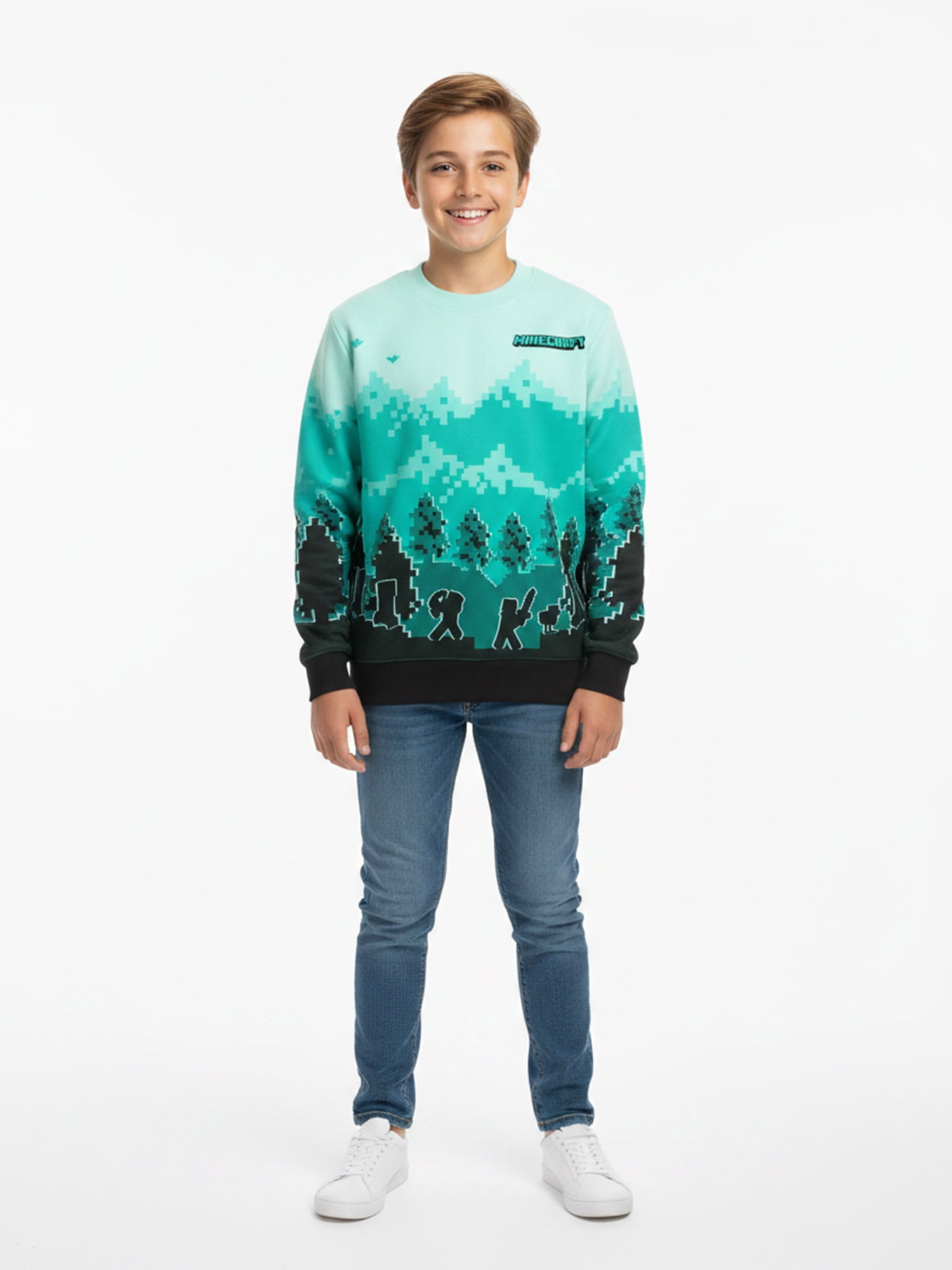 The Simpsons, Boys' & Big Boys' Graphic Scenic Sweatshirt, Sizes XS-XXL