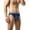 Blue, variant on Bamboo Fiber Bikini Men Workout Low Rise Underwear for Men Plain Breathable Loose Brief