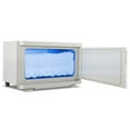 thumbnail image 1 of Pursonic Calentador de toallas profesional con esterilizador UV - Calentador de toallas premium de 8 L Calefacción 360 con tanque de agua separado - Interior de aluminio para baño, spa, salón y hogar, 1 of 5