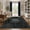 Black, variant on ATHOPE 2x3 Small Area Rug, Vintage Medallion Non-Slip Soft Low Pile Washable Rug Large Distressed Rug Indoor Retro Carpet for Entryway Kitchen Bathroom, Black