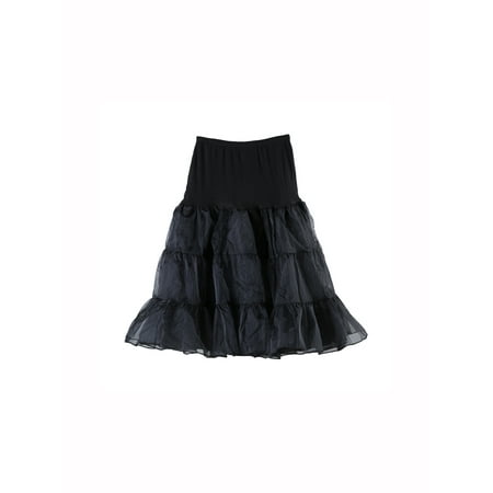 Women Vintage 50s Rockabilly Crinoline Tutu UnderSkirt Fancy Petticoat