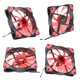 thumbnail image 5 of 12V 3-4Pin 15LED Lighting PC Case Fan Cooler Computer Cooling Fan (Rojo) Tmvgtek Para estrenar, 5 of 9