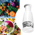 thumbnail image 2 of Semi-automatic Stainless Steel Kitchen Pressing Slicer Peeler Onion Chopper, 2 of 10
