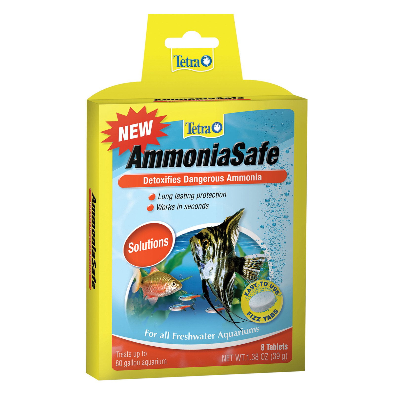 Tetra 77348 Ammonia Safe Tablets, 8-Count - Walmart.com