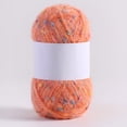 thumbnail image 1 of Gorro de lana polar de mohair con puntos de colores, hilo tejido a mano, bufanda, sombrero, bolso, material para muñecas listo para usar, hilo, 1 of 6