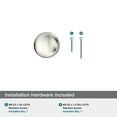 thumbnail image 3 of Amerock Edona 1-1/4 inch (32mm) Diameter Polished Nickel Cabinet Knob - 25 Pack, 3 of 3
