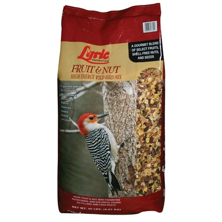 Lyric Fruit & Nut High Energy Wild Bird Mix - 20 lb. bag