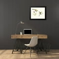 thumbnail image 4 of Mayes, Hilary 24x20 Black Modern Framed Museum Art Print Titled - Goldfinches, 4 of 5