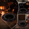 thumbnail image 6 of sruoe Spooky Cat 3D Visual Round Halloween Rug, Eerie Illusion Floor Mat, Scary Halloween Decorations for Living Room, Bedroom, Entryway, 6 of 7