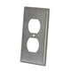 thumbnail image 1 of Pack De 2 Placa Receptáculo Duplex Leviton Acero Inoxidable, 1 of 2