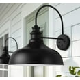 thumbnail image 3 of Aiwen Black Metal Oversize Wall Sconce, Modern Indoor/Outdoor Light Fixture, 3 of 10