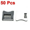 thumbnail image 1 of Reemplazos de zócalos para tarjetas micro SD de tipo de montaje en superficie SMT, 50 piezas, 1 of 1