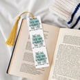thumbnail image 4 of Kdxio Not All Who Wander Are Lost1 Print Metal Tassel Bookmarks,Perfect Gift for Art Lovers and Bookworms Metal Bookmarks for Women, 4 of 8