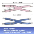 thumbnail image 3 of Vocoste Pair Basketball Knee Protector Patella Support Stabilizers for Race Playing Polyester Pink, 3 of 7