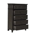 thumbnail image 4 of Paradise Valley 5 Drawer Chest - Saddle Brown, 4 of 12