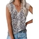 thumbnail image 1 of Blusa sin mangas con cuello en V y tiras de encaje con estampado floral para mujer Xemadio LRWJ115-10, 1 of 3