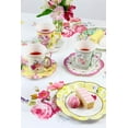 thumbnail image 3 of Talking Tables 24 x Vintage Paper Floral Disposable Tea Cups & Saucer Set, Afternoon Tea Party Table Decorations For Mother’s Day, Birthday, Baby Shower, Wedding, 3 of 4