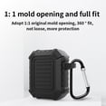 thumbnail image 3 of Youkk Earphone Case Silicone Cover Wireless Headphone Case Shell Replacement for AirPods 1/2, Black, 3 of 6