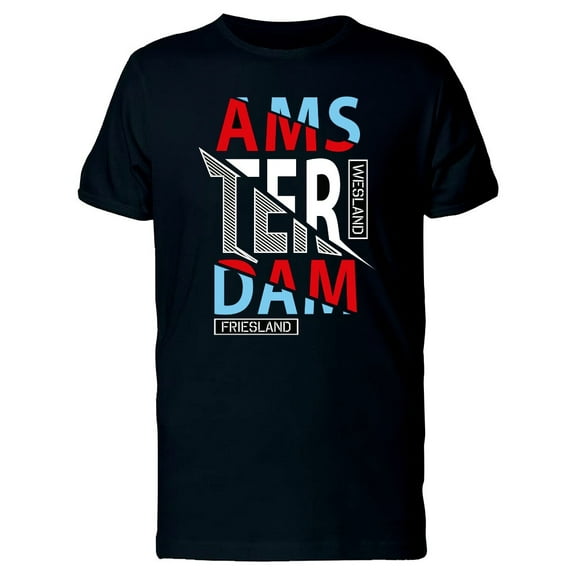 Amsterdam Friesland  T-Shirt Men -Image by Shutterstock, Male 4X-Large